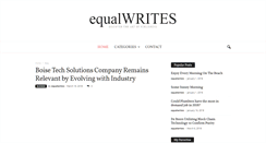Desktop Screenshot of equalwrites.org